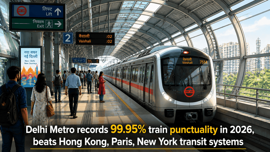 Delhi Metro Among World’s Top Five Metro Systems