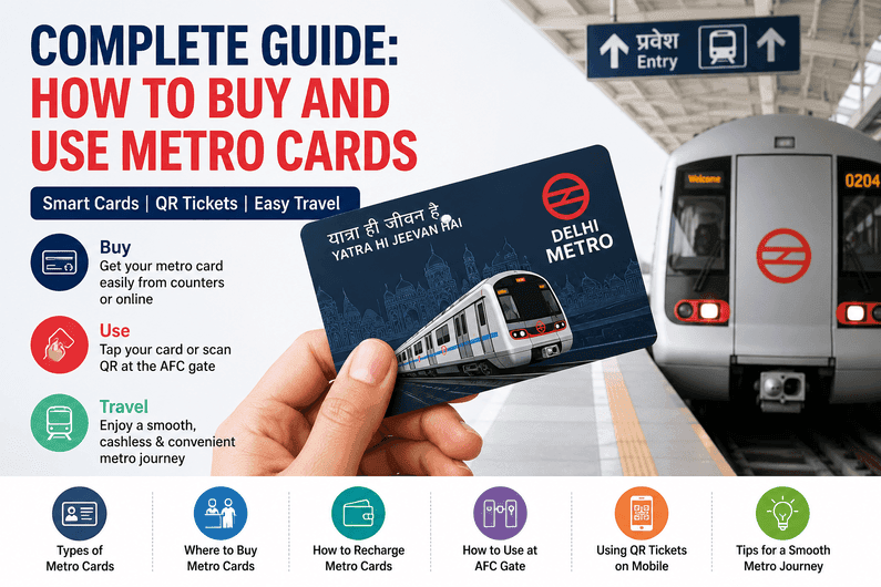 Complete Guide: How to Buy and Use Metro Cards