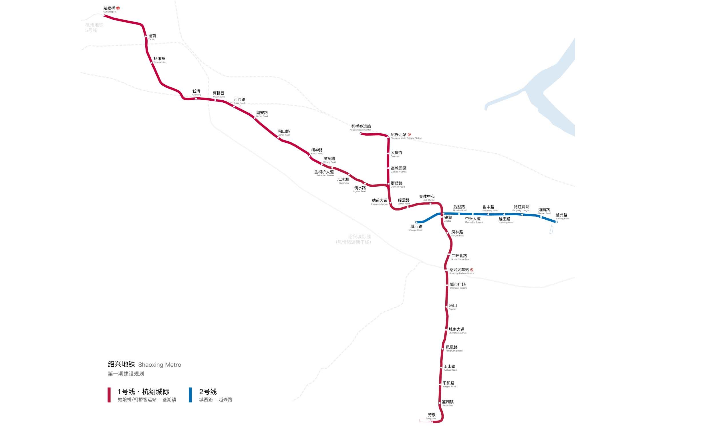 Shaoxing Metro map
